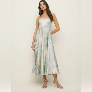 Reformation Gracen Dress in Halo